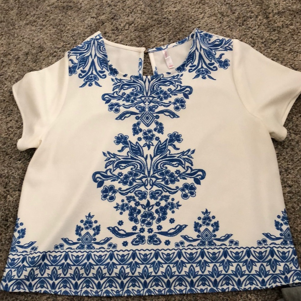 Two-piece romper